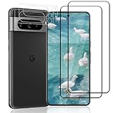 Bodyguard 2+2 Stück Schutzfolie für Panzerglas für Google Pixel 8 Pro 5G, Ultra-HD 9H Härte Anti-Kratzer Displayschutzfolie für Pixel 8 Pro 5G, 3D Full Screen Schutz Google Pixel 8 Pro Hartg