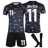Fußball Trikot, Neue 24 Hause/Auswärts Fußball Trikot Kinder Erwachsener, Nr.7 Fussball Trikots Shorts und Socken Anzug Jungen H