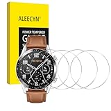 Aleecyn [4 Stück] Schutzfolie Kompatibel mit Huawei Watch GT 3 46mm / GT 2 46mm /GT Runner, 9H Härte Panzerglas,Gehärtetes Glas Folie,Anti-Kratzen Displayschutzfolie, Hohe Klar Display