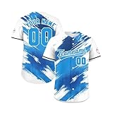 Trikot Personalisiert Personalisiertes Baseball Trikot,Für Herren Und Damen Football Kostüm Individuell Bedruckt Namen Nummer & Logo,Personalisierte Geschenke Tshirt Selbst Gestalten(2-12)