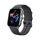 Amazfit GTS 3 42mm Smartwatch Fitness, Kontrolle des Menstruationszyklus, Herzfrequenz, SpO2 und Stresslevel, intelligente Uhr mit mehr als 150 GPS-Sportmodi, 5 ATM wasserdicht, integrierte Alex
