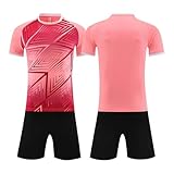 Generisch Personalisiert American Football Trikot,Atmungsaktiv Fussballtrikot Selbst Gestalten Football Sportshirt Set Herren Jungen Custom Tshirts & Shorts,für Junge H