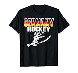 Deutschland Eishockey Fans Trikot Support Deutsche Hockey Team T-S