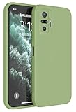 Topme Handyhülle Hülle Fur Xiaomi Redmi Note 10 Pro 6.67 Case Schutzhülle, Hautschutz Aus TPU Silikonhülle - Matcha-Grü
