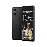 Sony Xperia 10 VI (5.000 mAh Akku, 6,1 Zoll 21:9 OLED, DREI optische Brennweiten, Leicht und kompakt, 3,5mm Audio, Android 14, IP65/68, Dual SIM, schw