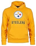 New Era - NFL Pittsburgh Steelers Team Logo and Name Hoodie - Steelers Gold Farbe Steelers Gold, Größe S