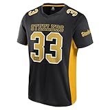 NFL Pittsburgh Steelers Core Foundation Top Polymesh Shirt schwarz XL