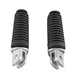 SUSHUANG Fußstützen Für YZF R6/R1 FZ6R Motorrad Vorderradfahrer Fußrasten Fußrasten Halterungsbaugruppe Für FZR 600 Für TDM 900 FJR1300 BT 1100 Serie Motorrad Fußp