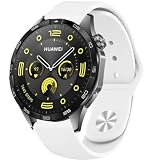 Ersatzarmband Silikon für Huawei Watch GT 5/5 Pro/GT 4/GT 3/3 Pro/GT 2/2e/2 Pro/Watch 4/4 Pro/3/3 Pro, 22mm Sport Armbänder Uhrenarmband, Armband für Honor MagicWatch 2/Watch GS