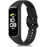 AK kompatibel mit Samsung Galaxy Fit 2 Armband für Damen Herren, flexible TPU Ersatzarmband - atmungsaktive und wasserdichte Sport Uhrenarmband entwickelt für Samsung FIT 2