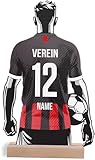 Frankfurt Geschenk personalisiert - Frankfurt Fanartikel: Holzbild - Frankfurt Geschenke, Frankfurt Geschenk für Männer, Frauen und Kinder, Frankfurt Geburtstagsgeschenk, Frankfurt Fussball Geschenk