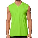 CFLEX Herren Sport Shirt Fitness Muscle-Shirt Sportswear Collection - Electric Green L