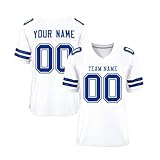 KONG JIMFAN Personalisiertes Baseball Trikot,Individuell Bedruckt Namen Nummer & Logo,Trikot Für Kinder/Erwachsene Unisex Football Kostüm Aktiv Kleidung Trikot Mit Eigenem Namen(3-9)