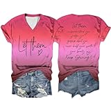Tshirt Damen Damen Oberteile Sommer Sommer Oberteile Aufdruck Flügelärmeln Casual Bluse Tops Sommer Tee Shirts B