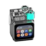 HpLive Mini-Funklautsprecher mit LED-Touchscreen, RGB-Subwoofer, Blue tooth 5.4, tragbares Audio,wasserdicht für Reisen im F