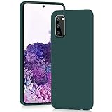 YATWIN Silikon Hülle für Samsung Galaxy S20, Soft-Touch, Stoßfest, Staubdicht, Ganzkörper-Schutzhülle, Grü