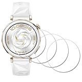 iDaPro Displayschutz schutzfolie für Huawei Watch GT 5 Pro GT5 Pro, 42 mm, 4 Stück, gehärtetes Glas, kratzfest, blasenfrei, einfache I