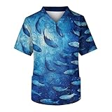 T-Shirts Für Herren Tshirt Weiß T Shirt Weisses Trikots & Shirts 5XL T-Shirt Set Bride to Be Basic Slim Fit Fußballtrikot Große Größen (4-Himmel Blau,5XL)