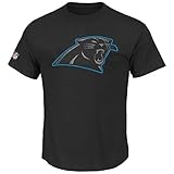 Majestic Carolina Panthers Tanser NFL T-Shirt Schwarz XL