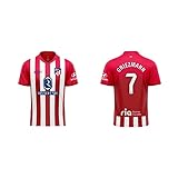 ATM Official Home Jersey 23-24 Junior Griezmann 8, Unisex, Erw