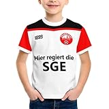 Fußball Trikot Kinder, Personalisiert Fussball Trikot Kinder mit Eigenem Namen Nummer Logo, Fußballtrikot für Jungen Männer,Fussball Geschenke Jungen,100% Polyester, Atmungsak