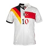 MAMUN Retro Fussball Trikot Mix Deutschland/Türkei Größe XL