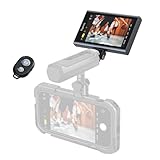 SMALLRIG Wireless Monitor,Magnetischer Selfie Monitor mit drahtloser Steuerung, Telefonmonitorbildschirm mit Cold Shoe, für iPhone für MagSafe,3 Stunden Akkulaufzeit,10 m Reichweite– 4850