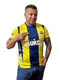 Gök-Türk Tshirt Herren Jersey Besiktas BJK oder Fenerbahce (DE/NL/SE/PL, Alphanumerisch, M, Regular, Regular, Fenerbahce 2)