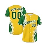 KONG JIMFAN Trikot Personalisiert Personalisiertes American Football Trikot,Für Kinder/Erwachsene Teamtrikot Individuell Bedruckt Namen Nummer & Logo,Personalisiertes Trikot Trikot Personalisiert(1)