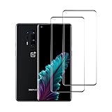Rcokas für Schutzfolie für Panzerglas OnePlus 8 Pro Displayschutz OnePlus 8 Pro Schutzglas OnePlus 8 Pro Folie OnePlus 8 Pro 5G Schutz Glas, [9H][2 Stück][HD Displayschutzfolie][Ultra-klar]