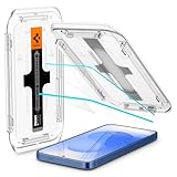 Spigen Glas.tR EZ Fit Schutzfolie kompatibel mit Samsung Galaxy S25, Galaxy S24, 2 Stück, Kratzfest, Kristallklar, 9H Härte F