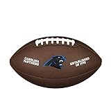 Wilson Unisex-Adult NFL Team Logo Ball, Carolina Panthers, O