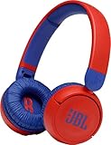 JBL Jr310BT Kinder Kabellose On-Ear-Kopfhörer, Rot/B