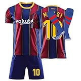 Umiquansome Trikot Kinder 23/24 Fussball Trikot Kinder Set Fußball Trikot Set Fußballtrikot Trainingsanzug Sportshirt Herren/Junge Football Training Tshirts Shorts und Socken Anzug