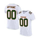 Personalisiert American Football Trikot für Herren Damen Jugend Vorschule Personalisierte Trikot T-Shirt Printed Team Name & Number & Log