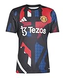 adidas Performance Manchester United Prematch Shirt 2024/2025 schwarzrot L