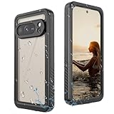 FocRelaxer für Google Pixel 10 Pro Hülle,IP68 Wasserdicht Stoßfest Unterwasser Handyhülle Sturzsicher Schneefest Sanddicht Staubdicht Outdoor Panzerhülle für Außenbereich 360 Grad Rundum Schutzhü