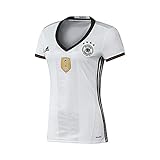 adidas Damen UEFA Euro 2016 DFB Heimtrikot Replica Trikot, White/Black, XXS