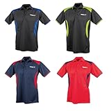 Tibhar Shirt Kosmos/Tischtennis Trikot (schwarz/grün, L)