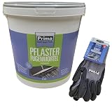 zbs24 Prima Pflasterfugenmörtel grau 25 kg, 1-komponentig gebrauchsfertig zum wasserdurchlässigen Verfugen von Beton-u. Natursteinbeläg