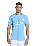 PUMA Manchester City Heimtrikot 2024/25 Saison - Replica - Herren - Team Hellblau - Größe: M