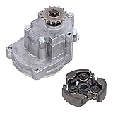Kupplung und Getriebe, Kupplung + 17T Kupplungsgetriebe Kit Passend für 43cc/49cc Mini PIT Dirt Pocket Bike Mini Quad ATV T8F CHAIN
