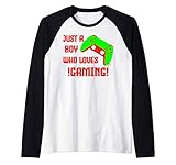 just a boy who loves gaming - gaming outfit für Jungen Rag