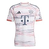 adidas FC Bayern München Away Trikot Jersey (DE/NL/SE/PL, Alphanumerisch, XL, Regular, Regular, White)