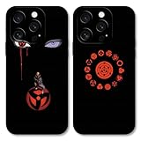 2 Stück Handyhülle für Huawei P30 Pro Hülle 6.47 Zoll, Anime Naruto Akatsuki mit Muster Designs Manga Mädchen Junge Case Schutz Schutzhülle Stoßfest TPU Weich Ultra Dünn Cover Überlegener S