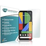Slabo 4 x Displayschutzfolie für Google Pixel 4 Displayfolie Schutzfolie Folie Zubehör Crystal Clear KLAR