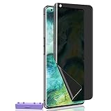 AnnhanT Schutzfolie für Oppo Find X2 Pro Sichtschut Weich TPU Folie Privatsphäre 1 Stück [ ist nicht Panzer Schutz Glas ] Anti-Spy Displayschutz für Oppo Find X2 Pro Blick