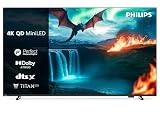 Philips 55MLED810 Mini LED 4K Smart TV - 55 Zoll Display Mit P5 Perfect Picture Engine Ultra HD, Titan OS, Dolby Vision Und Dolby Atmos S