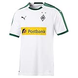 PUMA Herren BMG Home Replica with Sponsor Logo Trikot, White, M