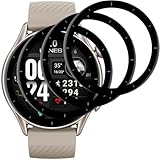 Beukei 3 Stück Panzer Schutz Glas für Amazfit GTR 3, Panzerfolie Glass,[9H Härte][HD Klare][Blasenfrei][Anti-Kratzen] Panzerglas S